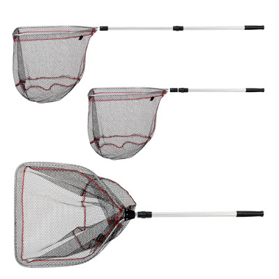 Подсачек Akara PF-2-1 50x55 см прямоугольный 2 колена резининовая сетка разборный L160 - фото, цена в Магазин товаров для рыбалки и туризма - Fishers.by